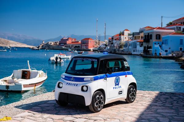 The Citroen Ami Has Become The World's Cutest Police Car