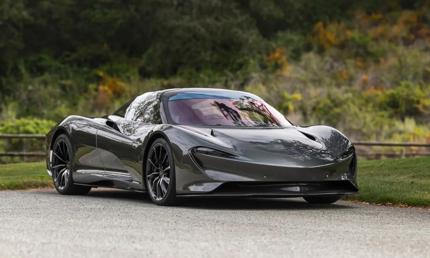 There Are TWO McLaren Speedtails Up For Auction At The Same Car Event