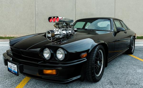 A Jaguar XJS With A Supercharged Chevy V8 Is The Engine Swap You Didn't Expect