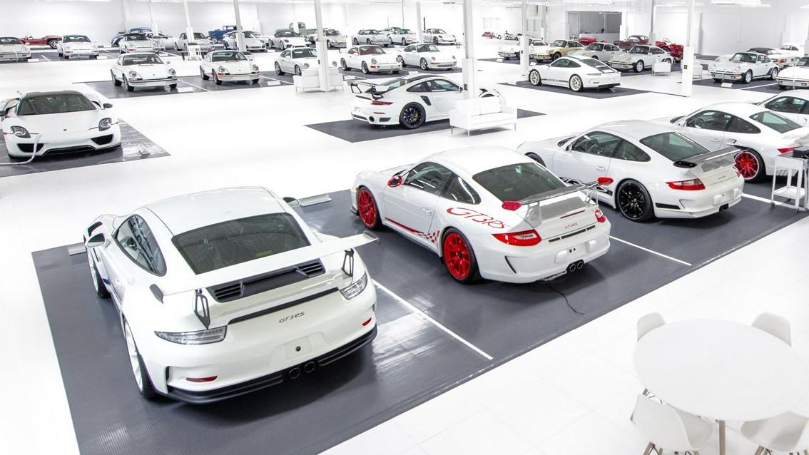 This 56-Strong Porsche White-Out Collection Is Heading To Auction