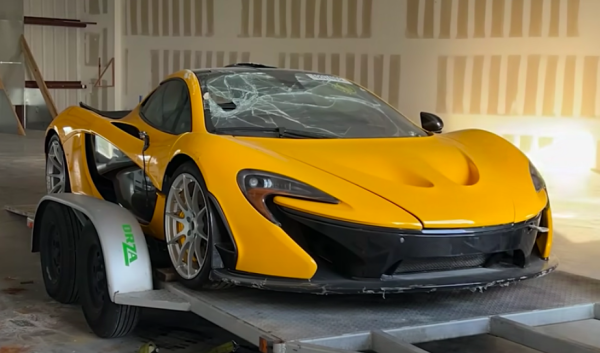 McLaren P1 Destroyed By Flood Being Rebuilt By YouTuber