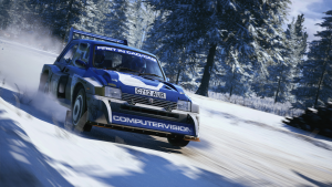The MG Metro 6R4 is a staple of Codies' rally games.