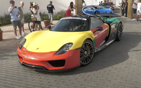 The Porsche 918 ‘Harlequin’ Looks Brilliantly Silly Out In The Wild